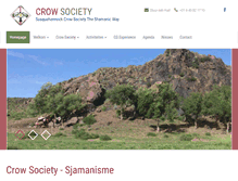Tablet Screenshot of crowsociety.com